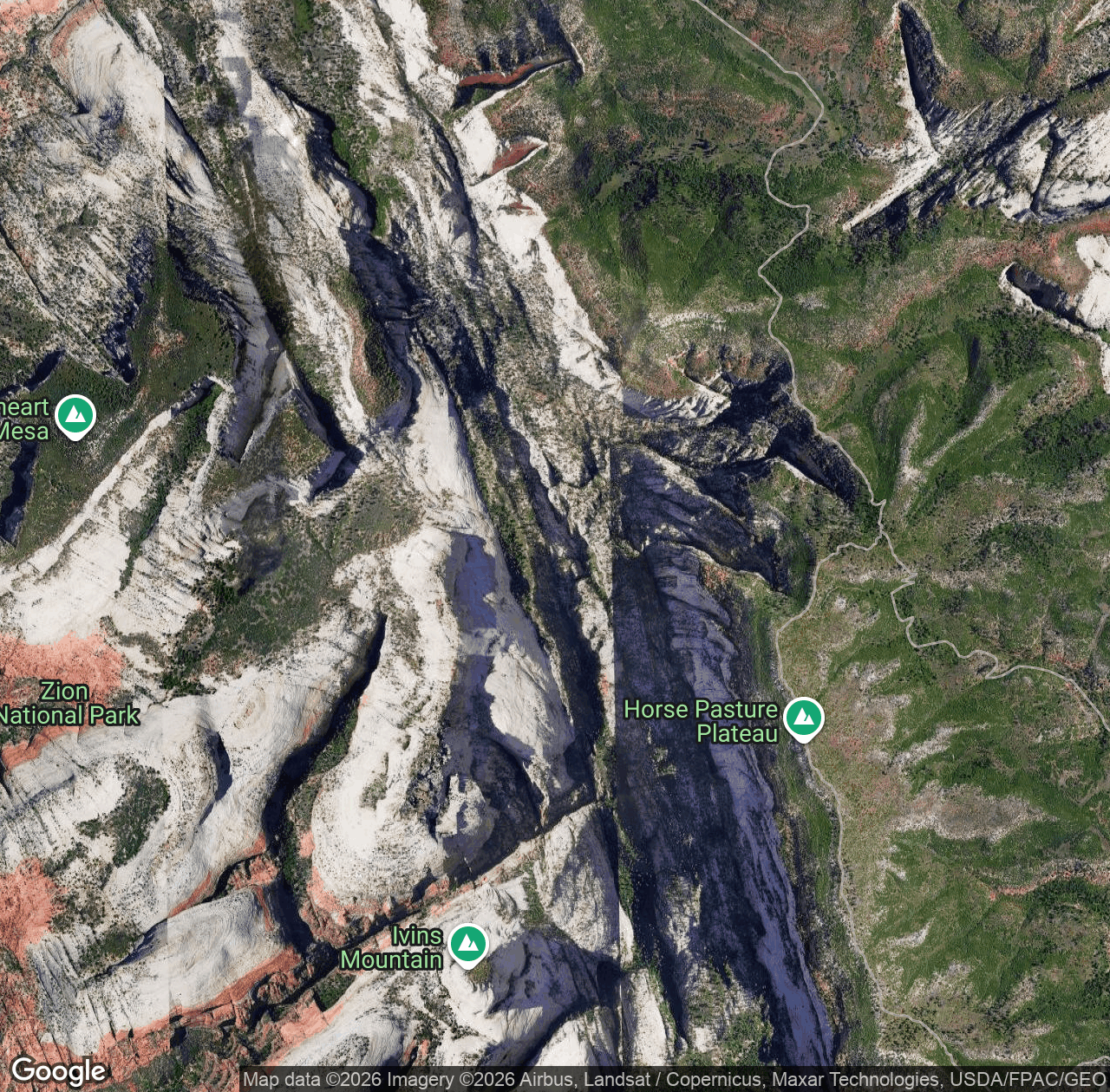 Upper Right Fork of North Creek