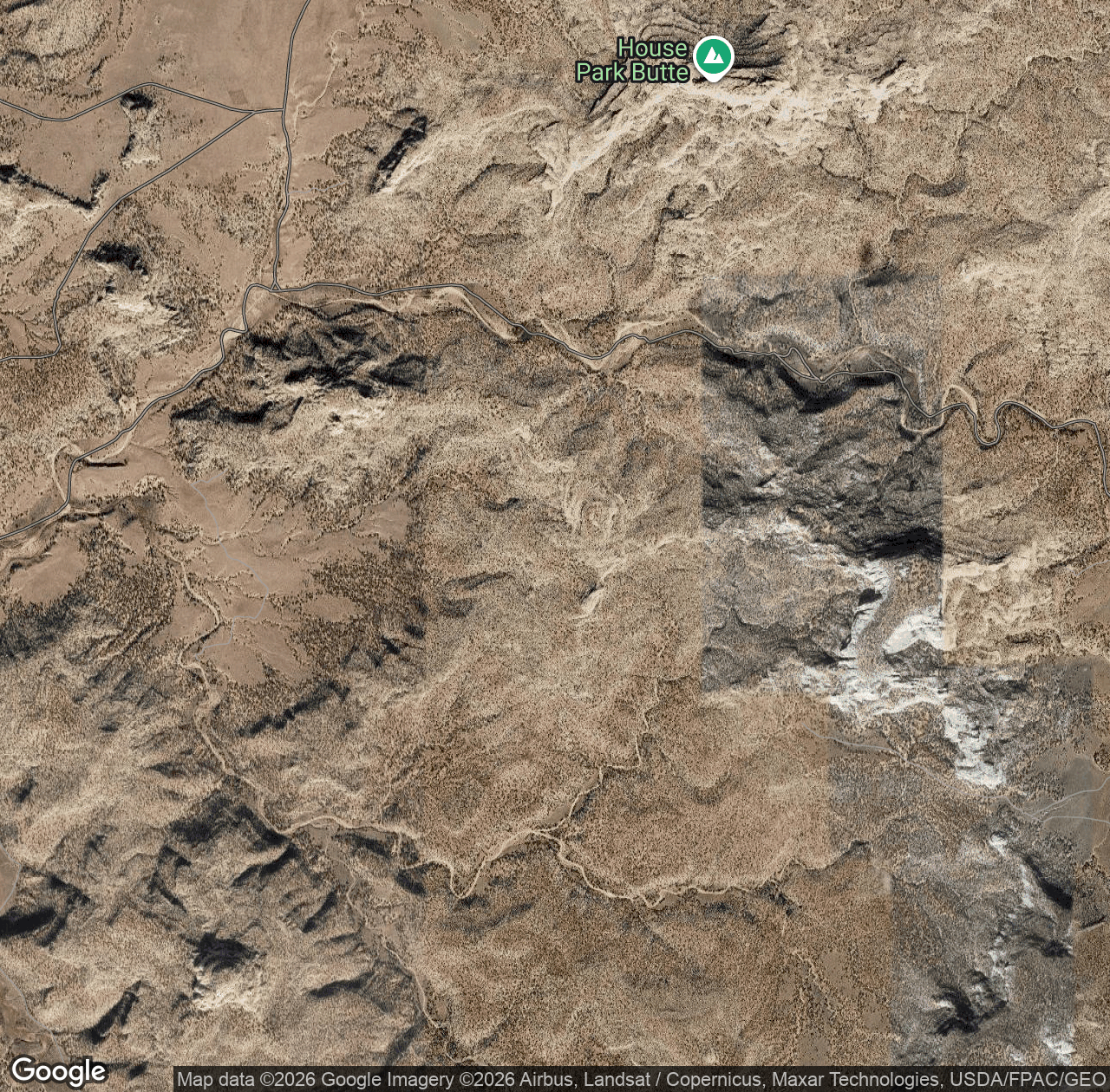 Beef Basin Wash