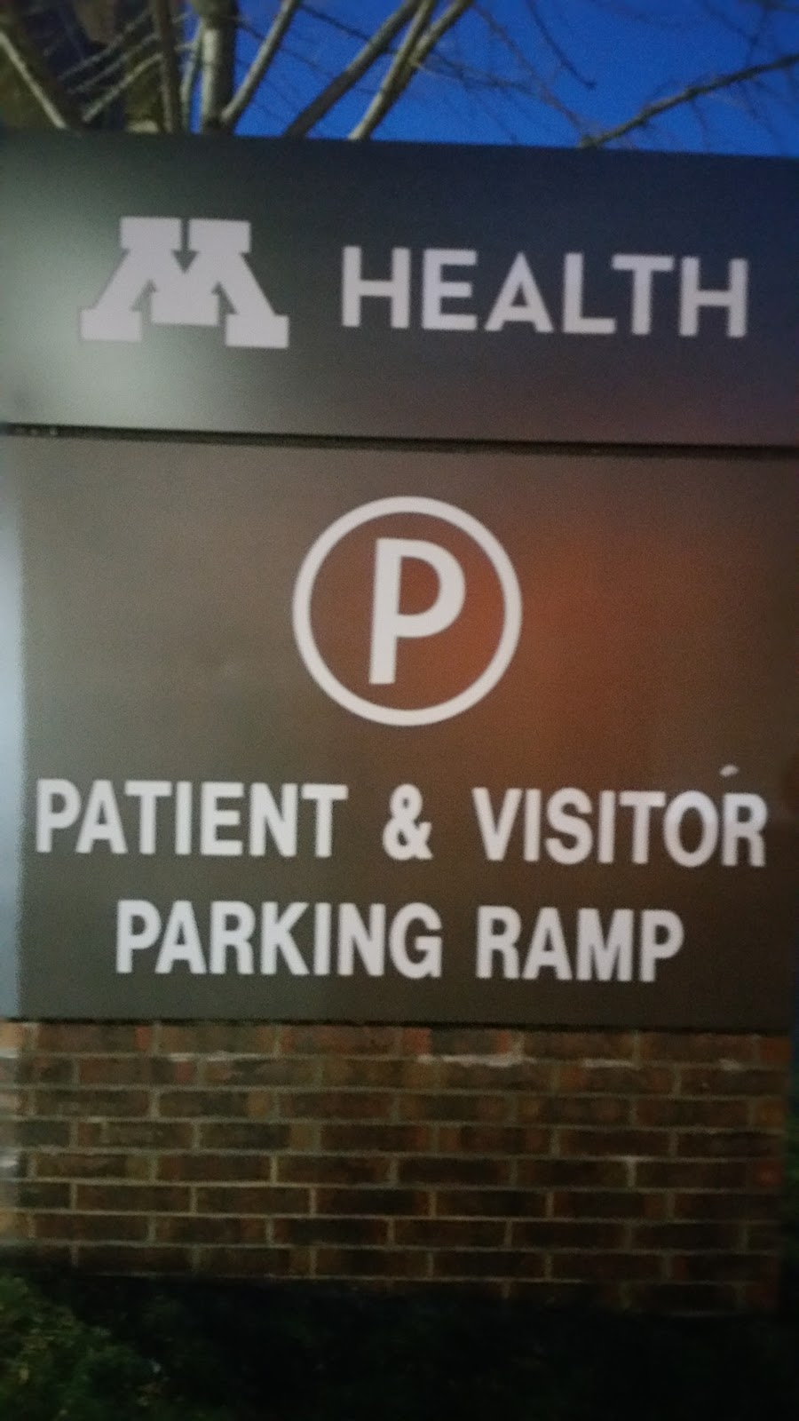 Patient & Visitor Parking Ramp