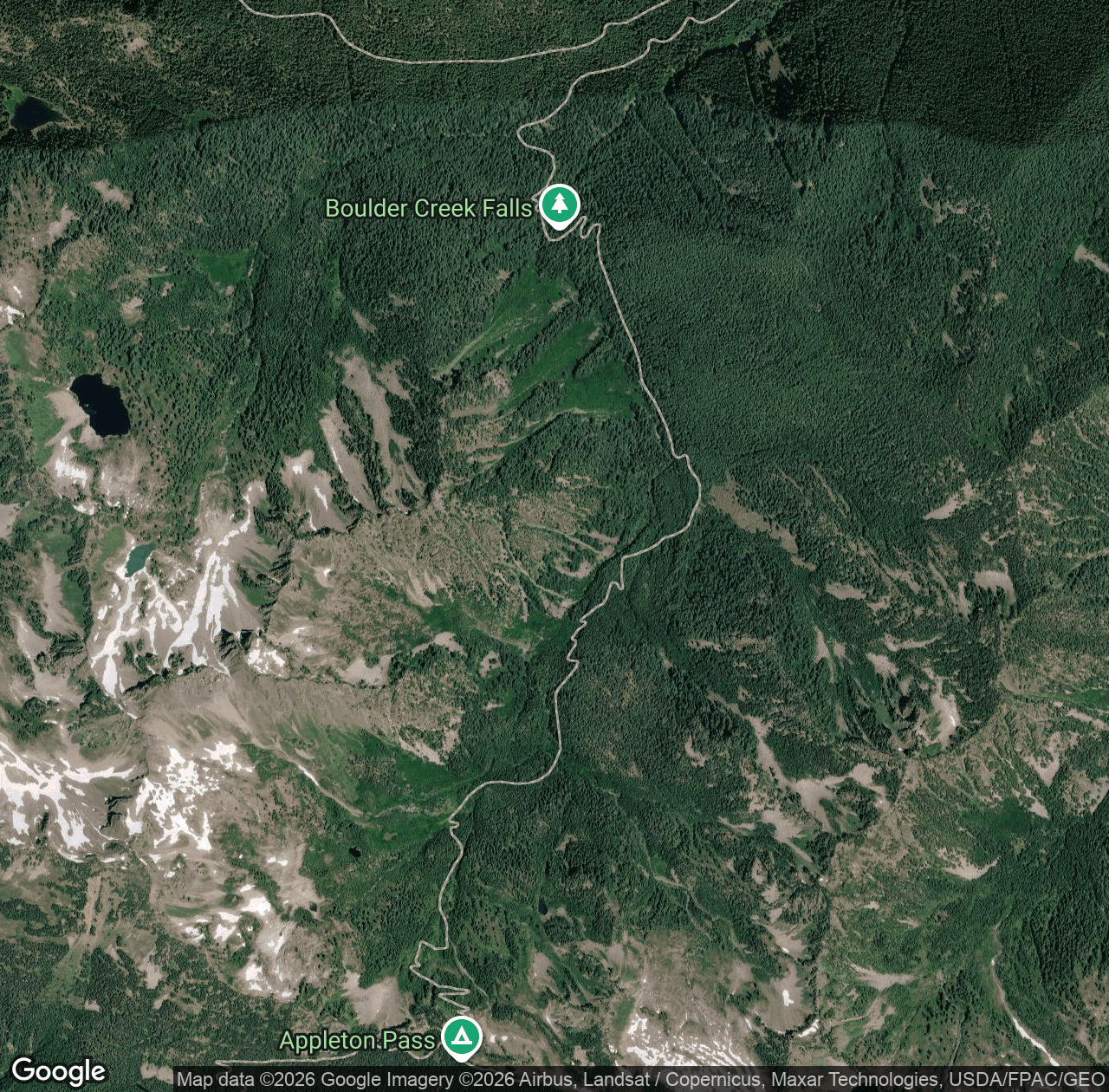 South Fork Boulder Creek