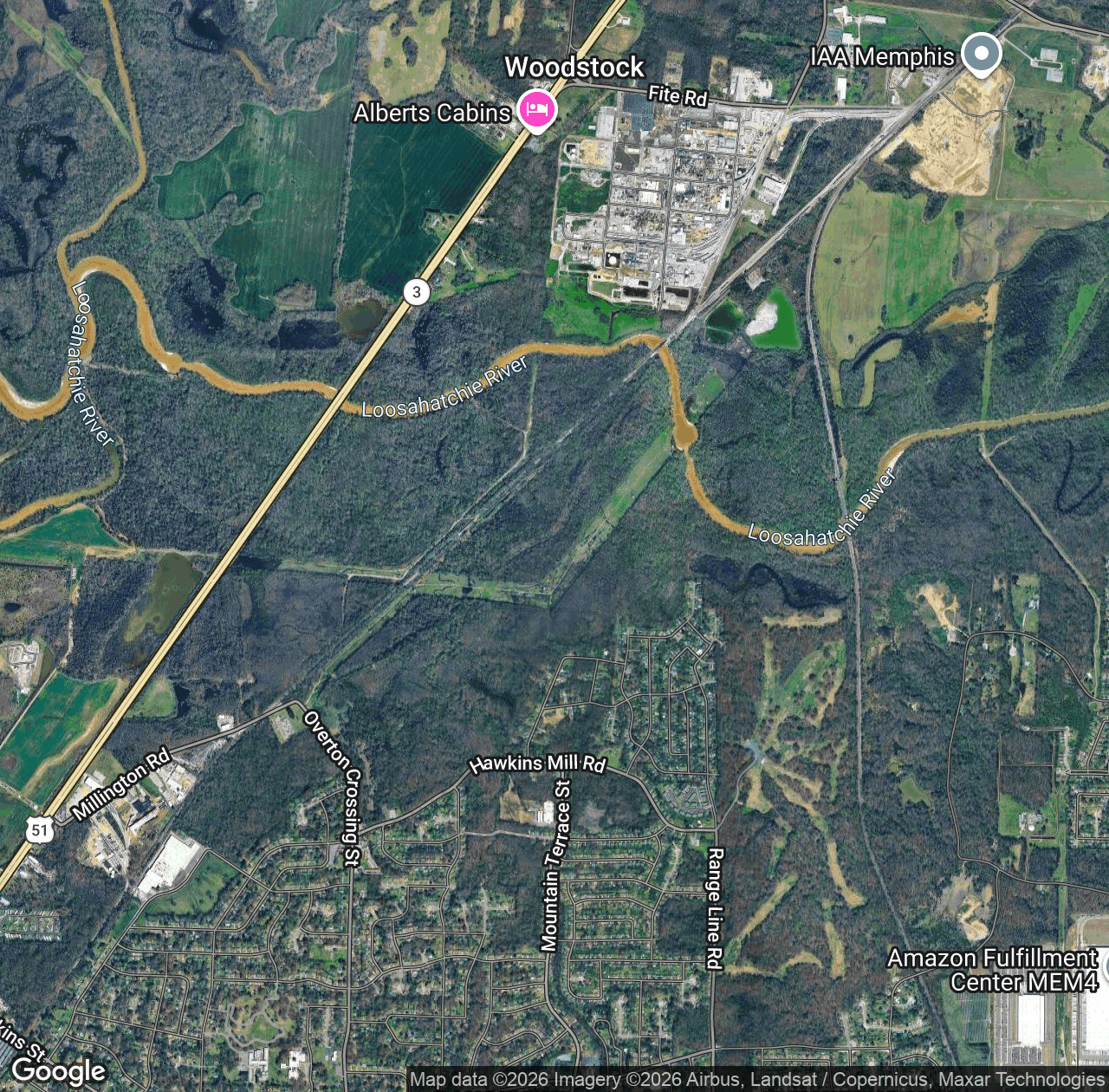 Loosahatchie River