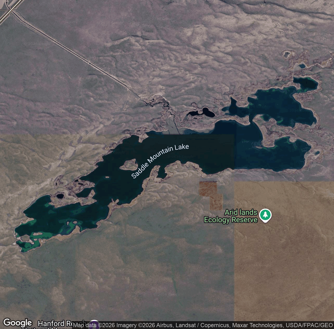 Saddle Mountain Lake