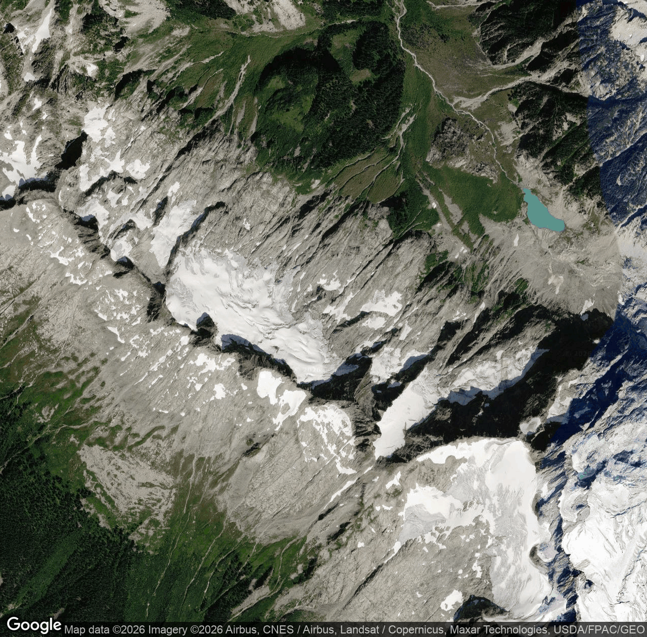 Backbone Glacier