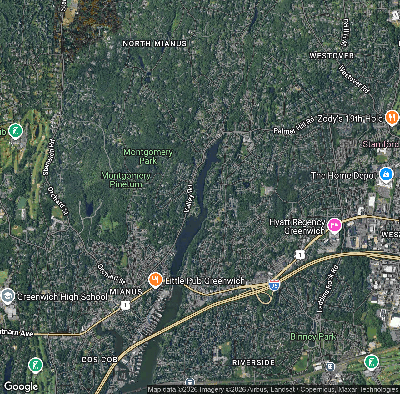 Mianus River Pond