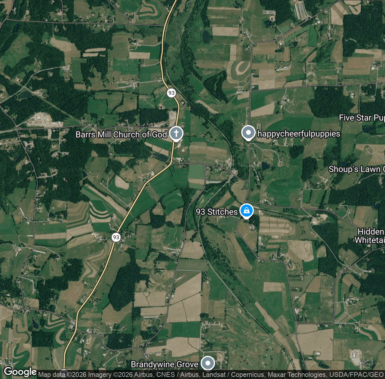 South Fork Sugar Creek
