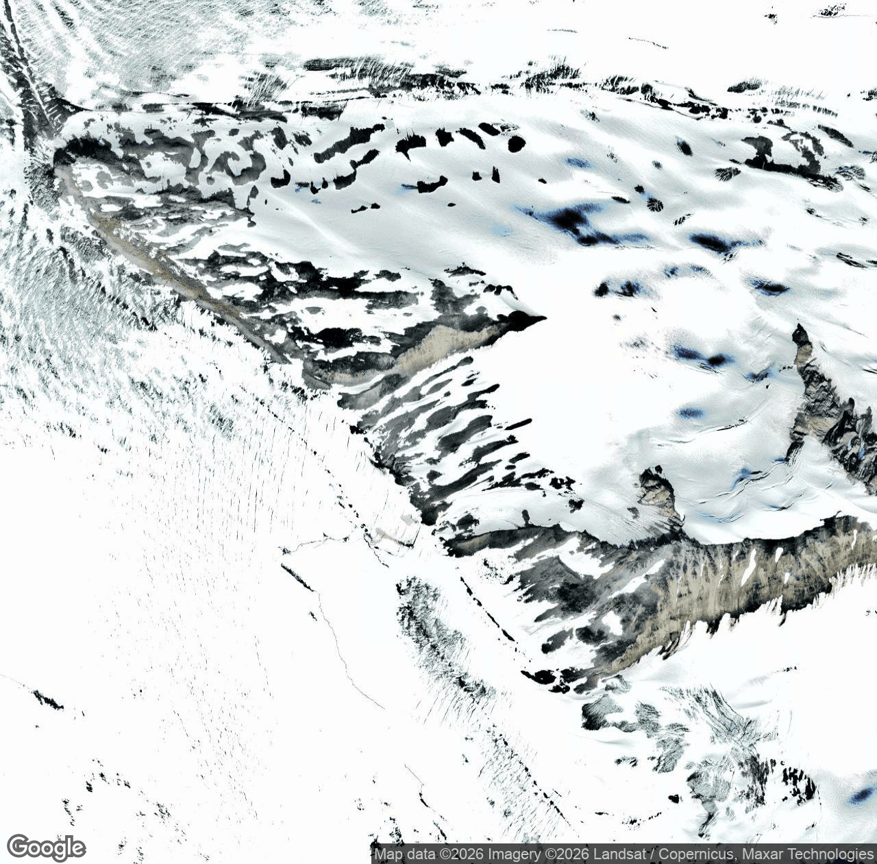Fan Glacier