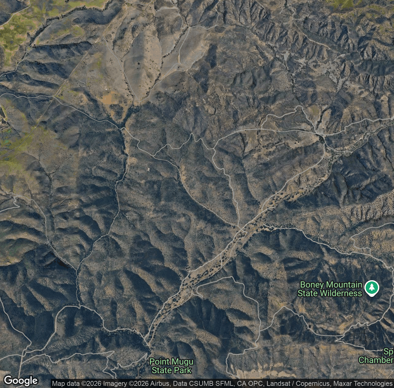 Ranch Center Fire Road