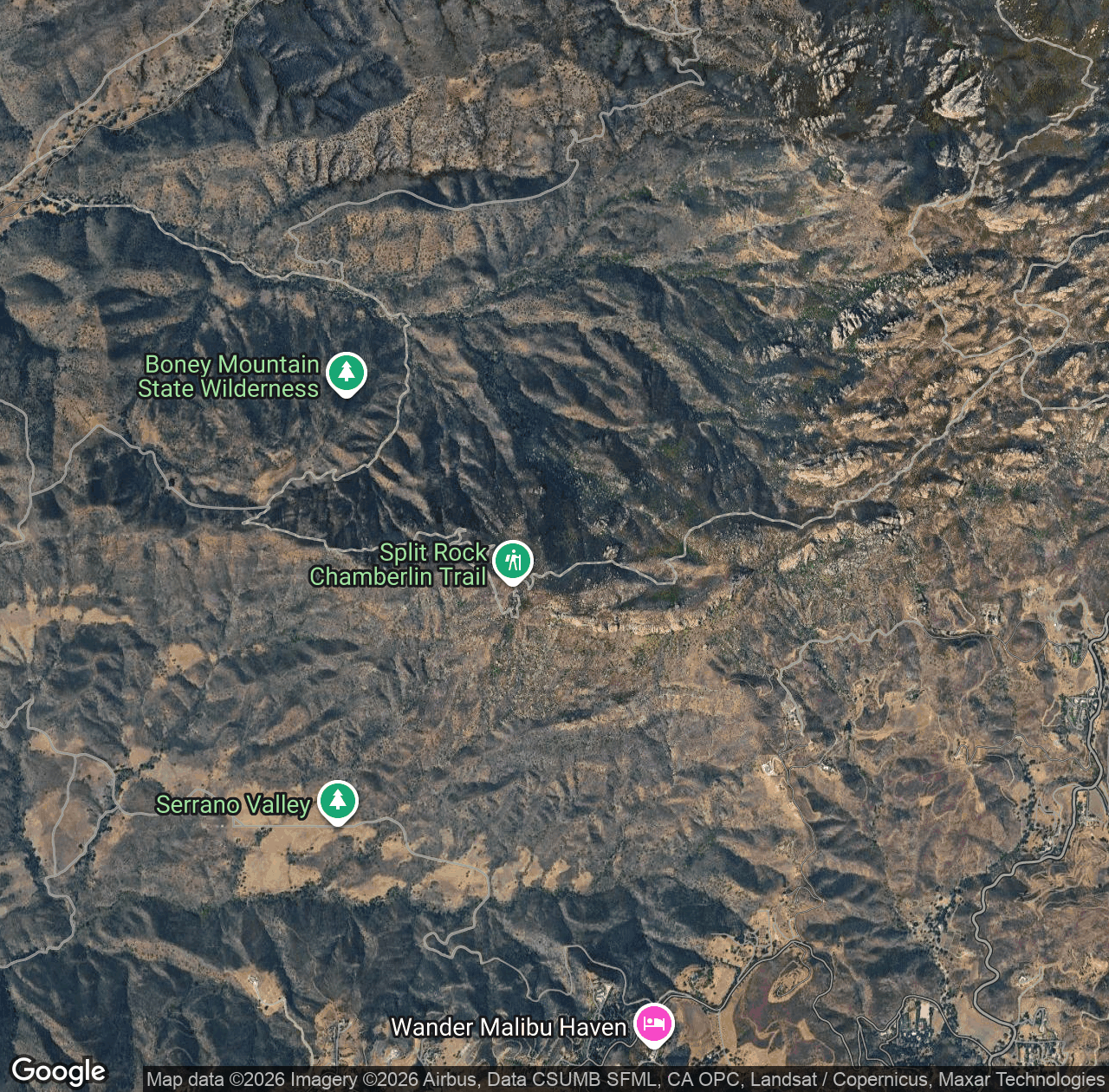 Chamberlain Trail (Backbone Trail)