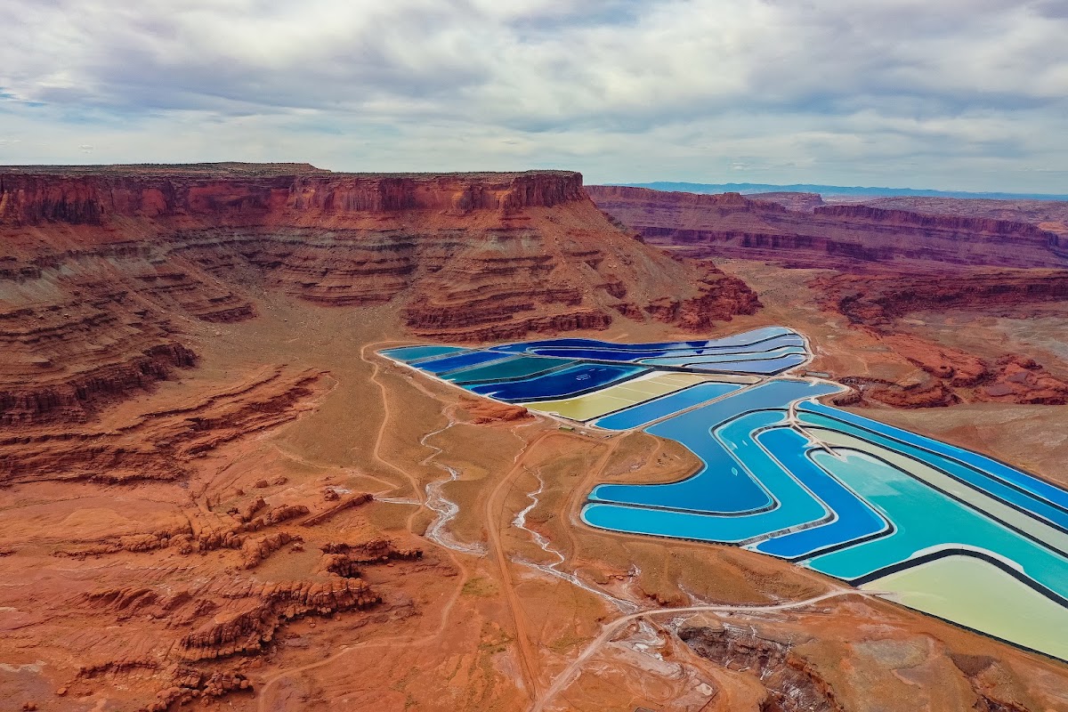 Potash Evaporation Ponds