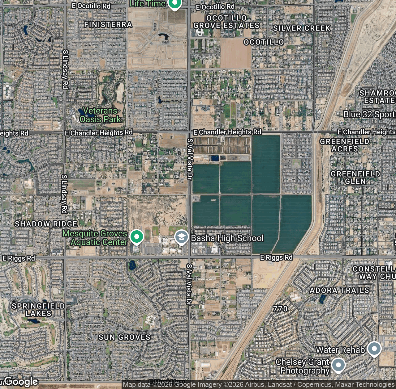 East Maricopa Floodway Basin