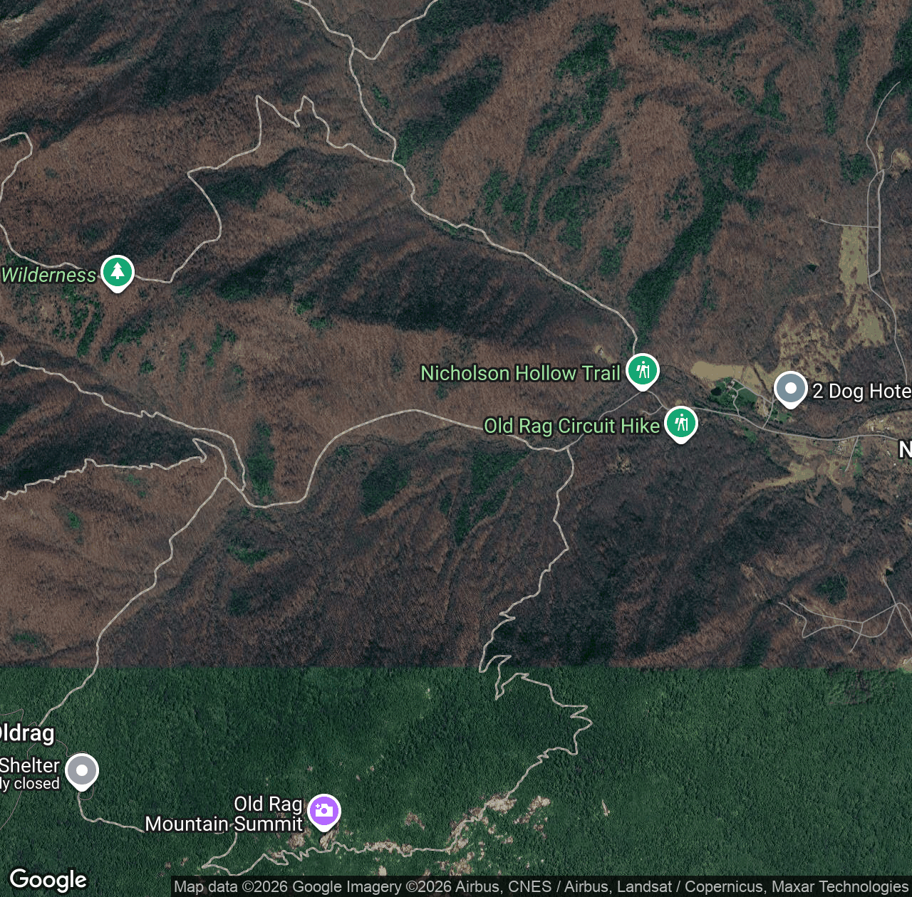 Weakley Hollow Fire Road