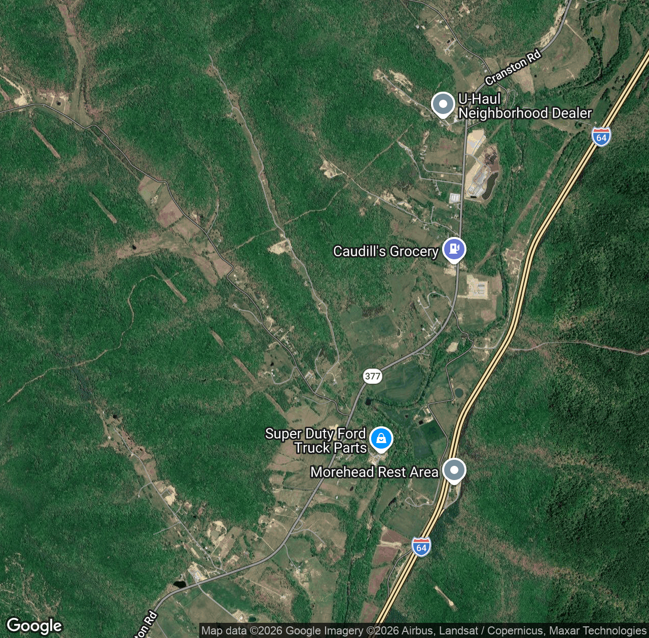 North Fork Triplett Creek