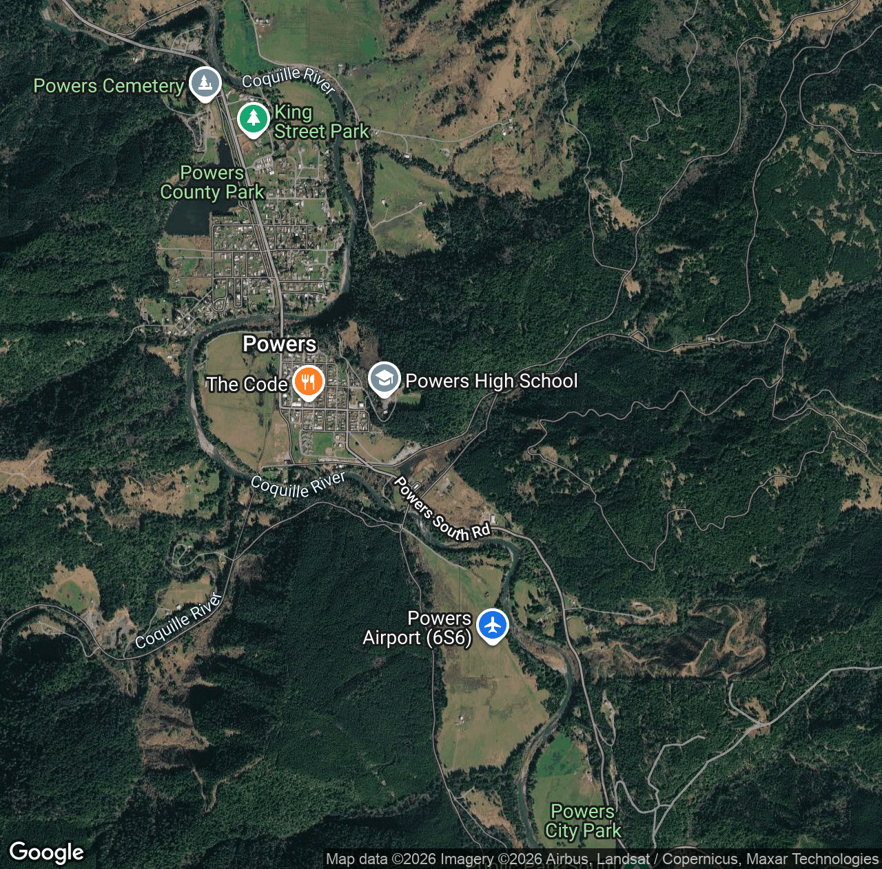 South Fork Coquille River