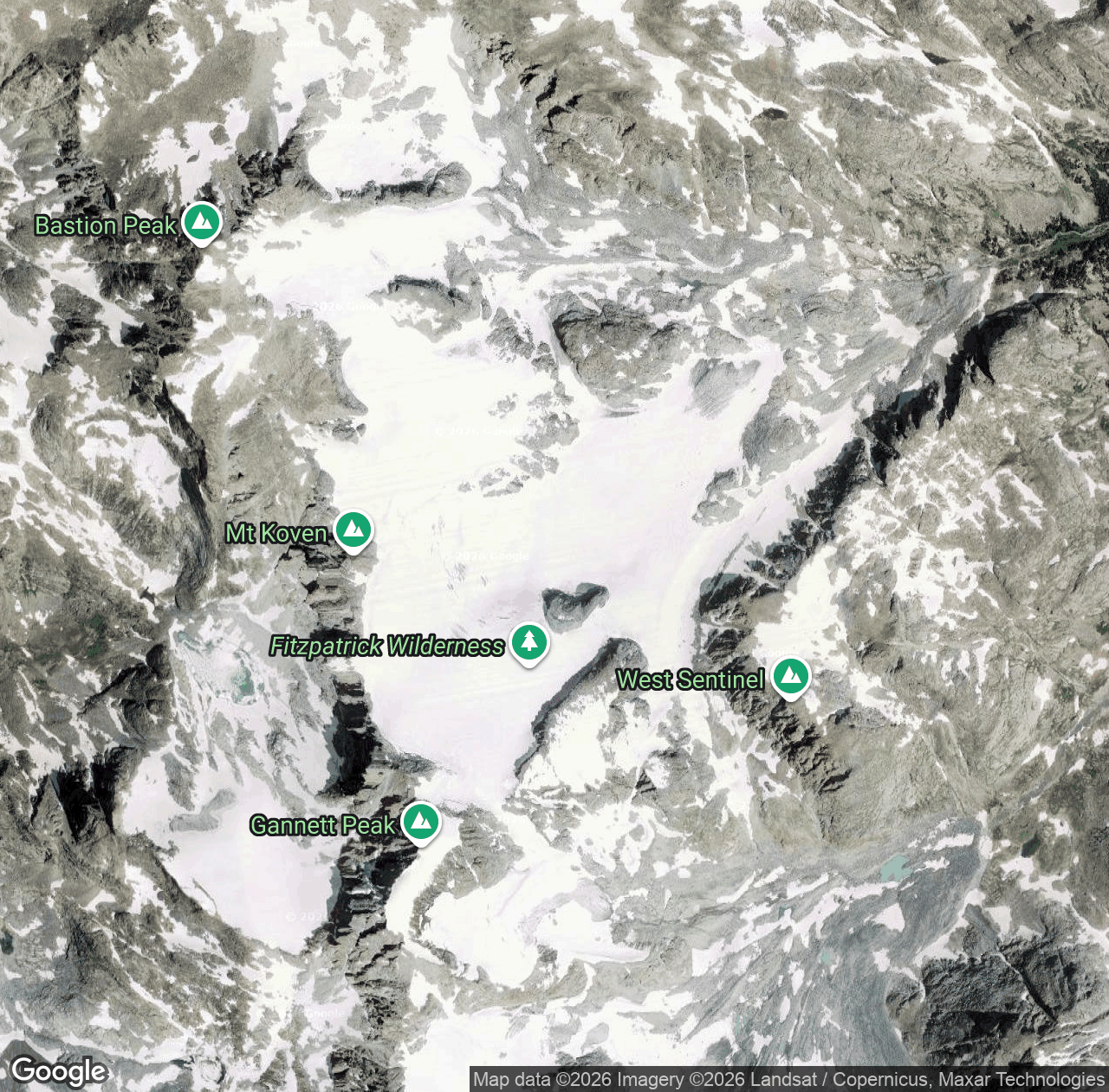 Gannett Glacier