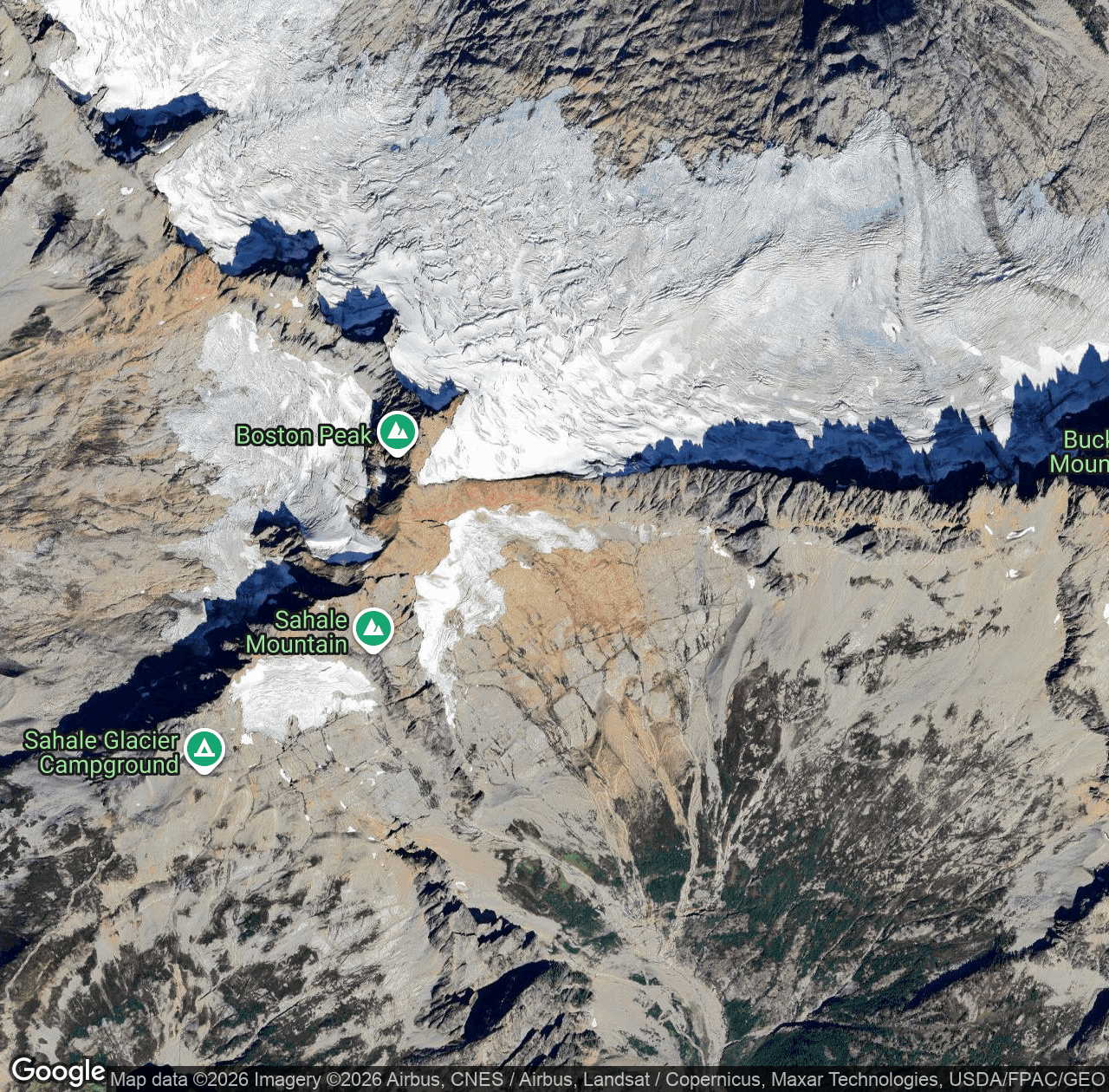 Davenport Glacier