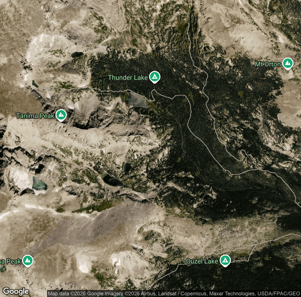 Box-Eagle Lakes Route