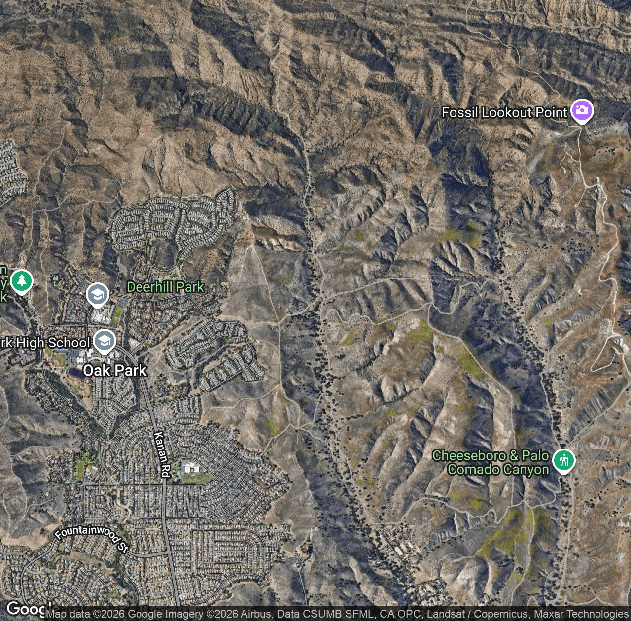 Palo Comado Creek