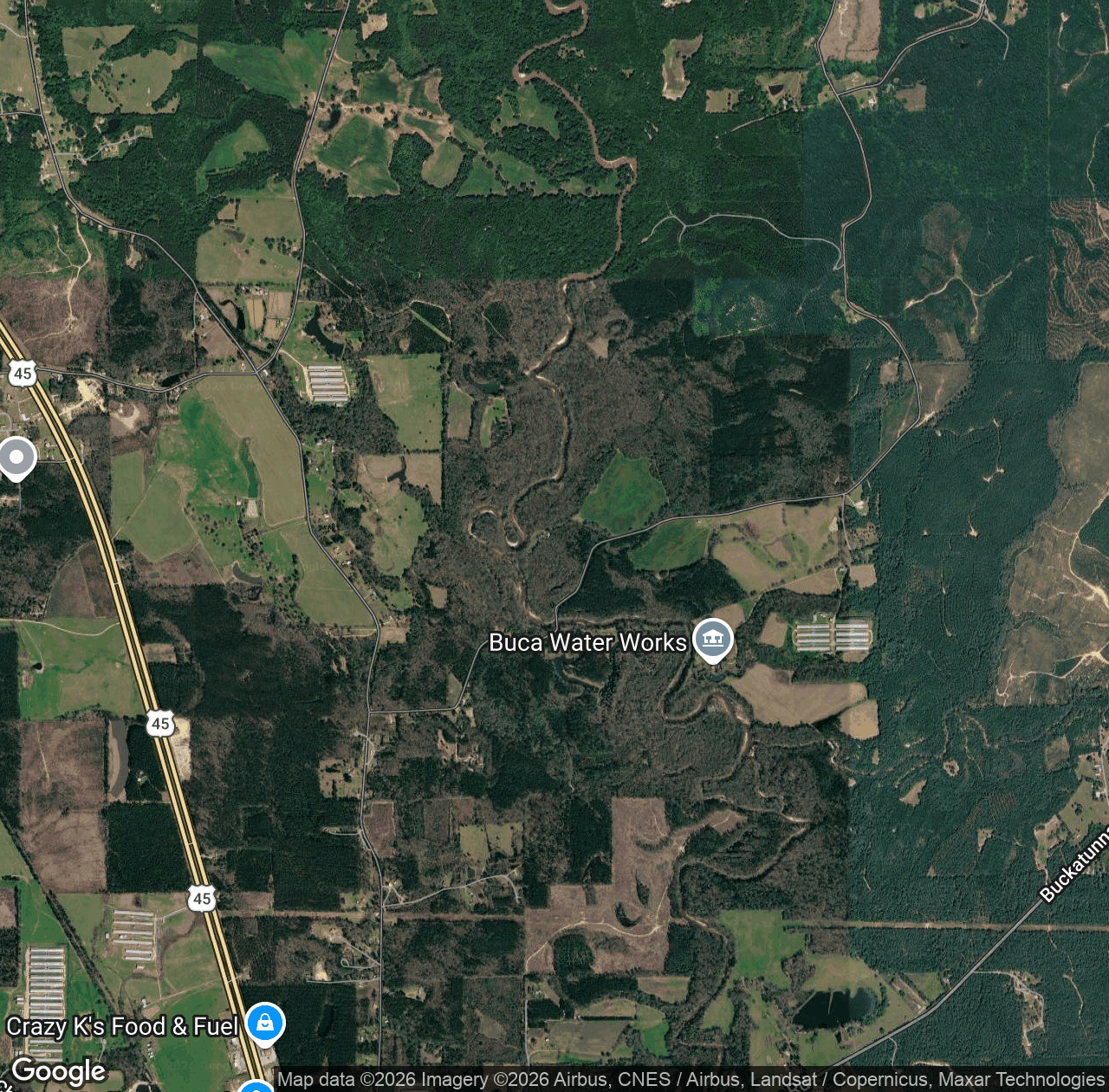 Buckatunna Creek