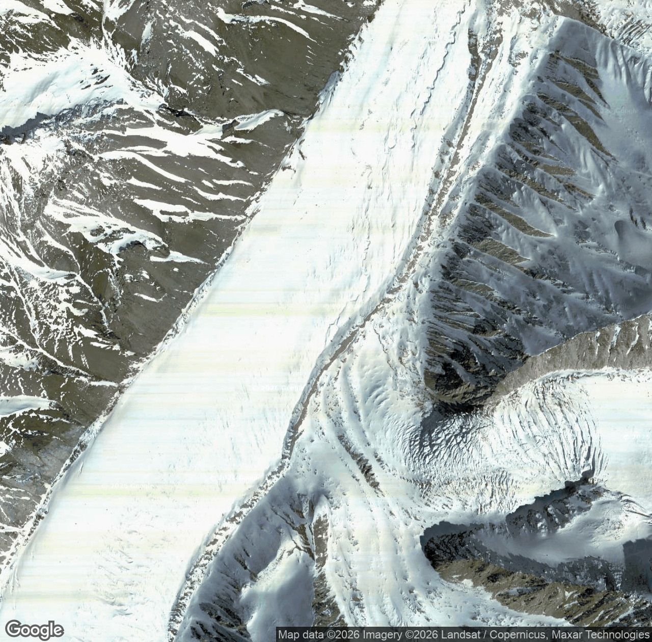 Straightaway Glacier