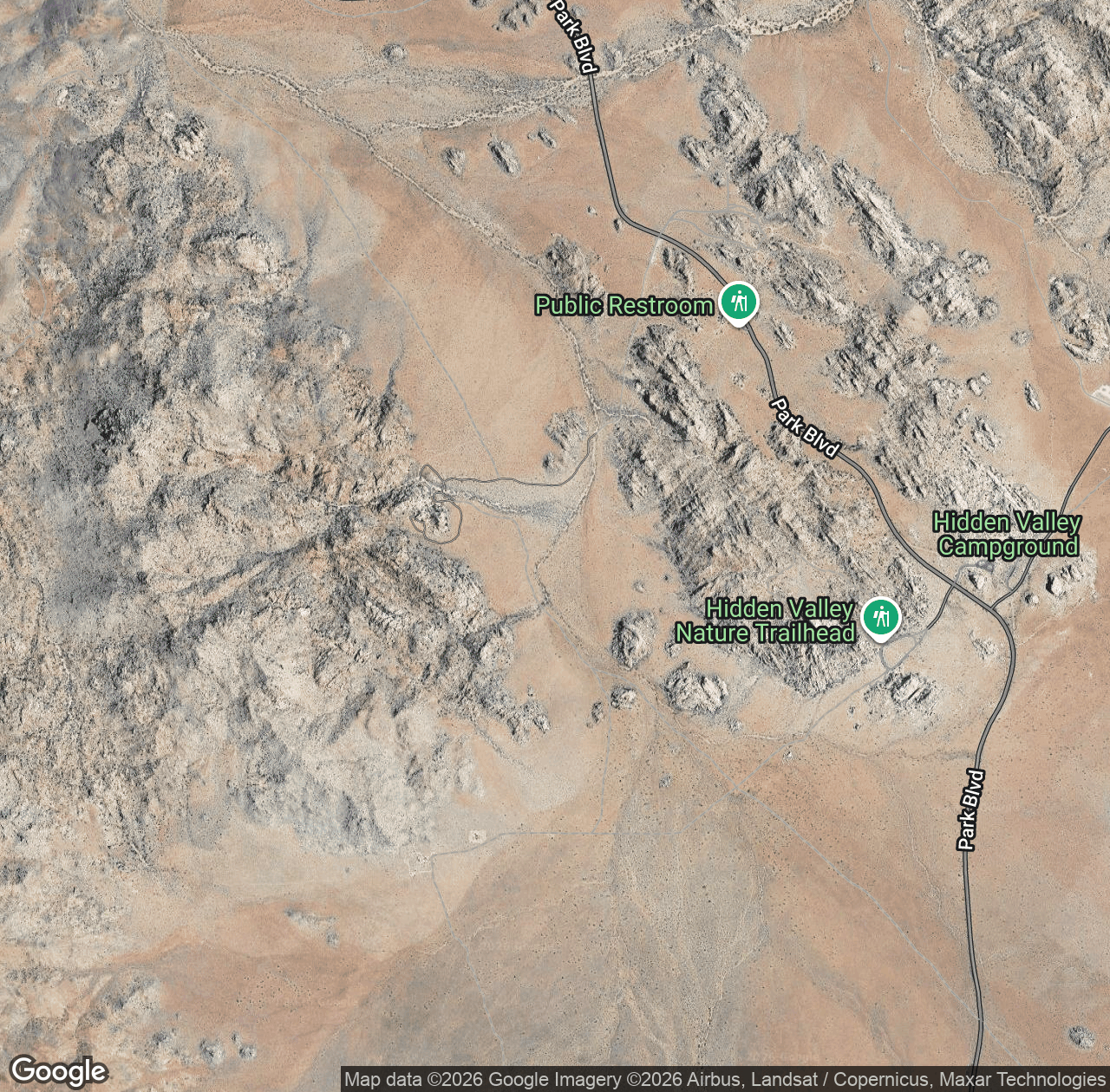 Old Lost Horse Road Trail