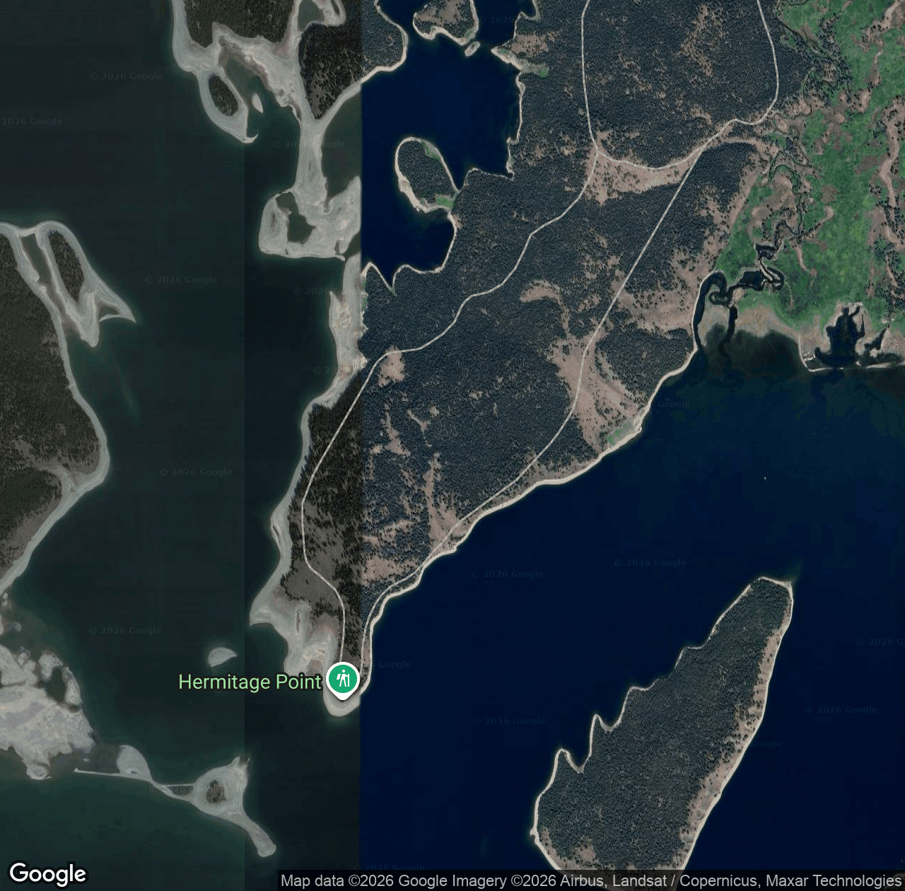 Hermitage Point Trail