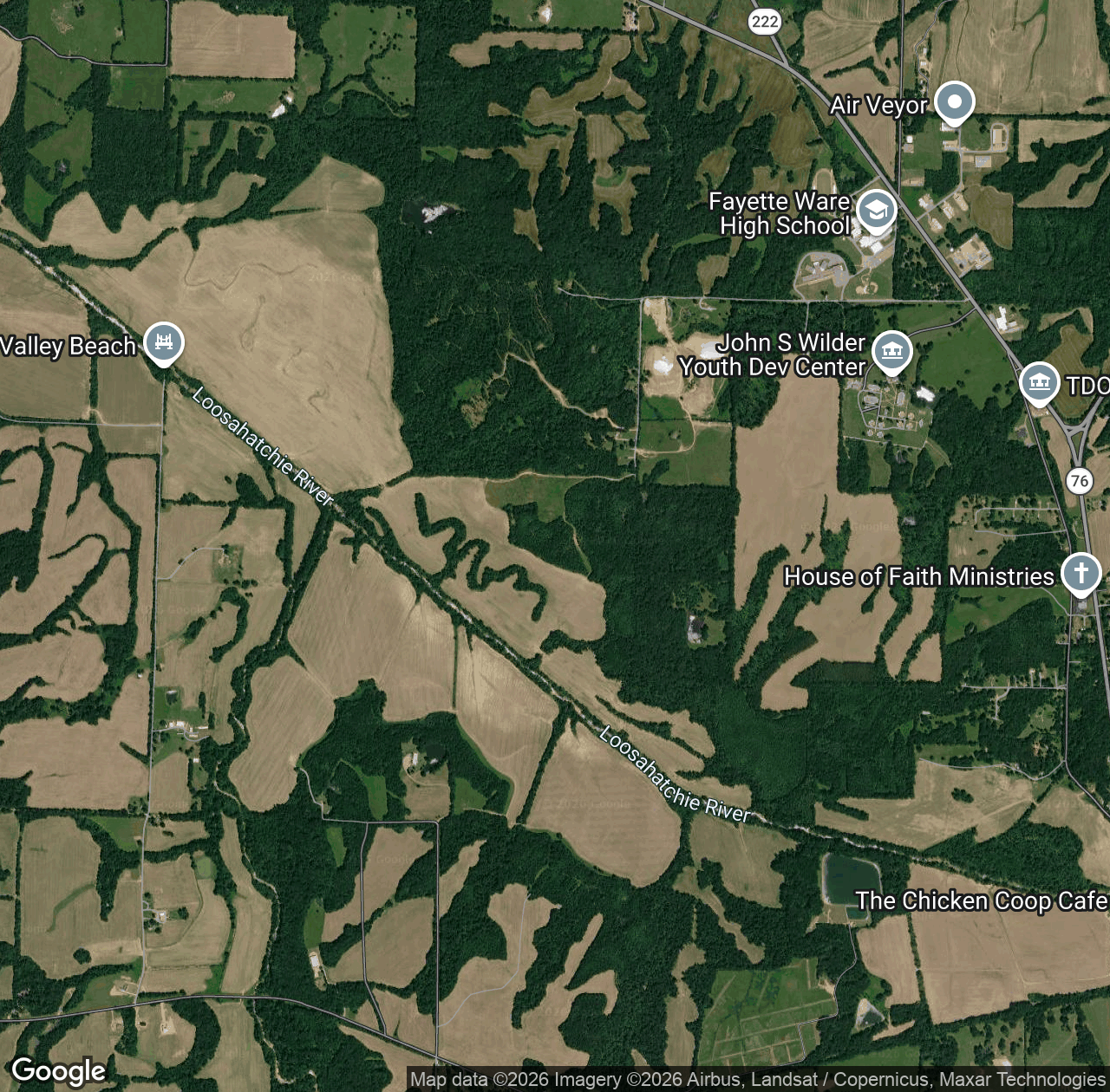 Loosahatchie River Canal