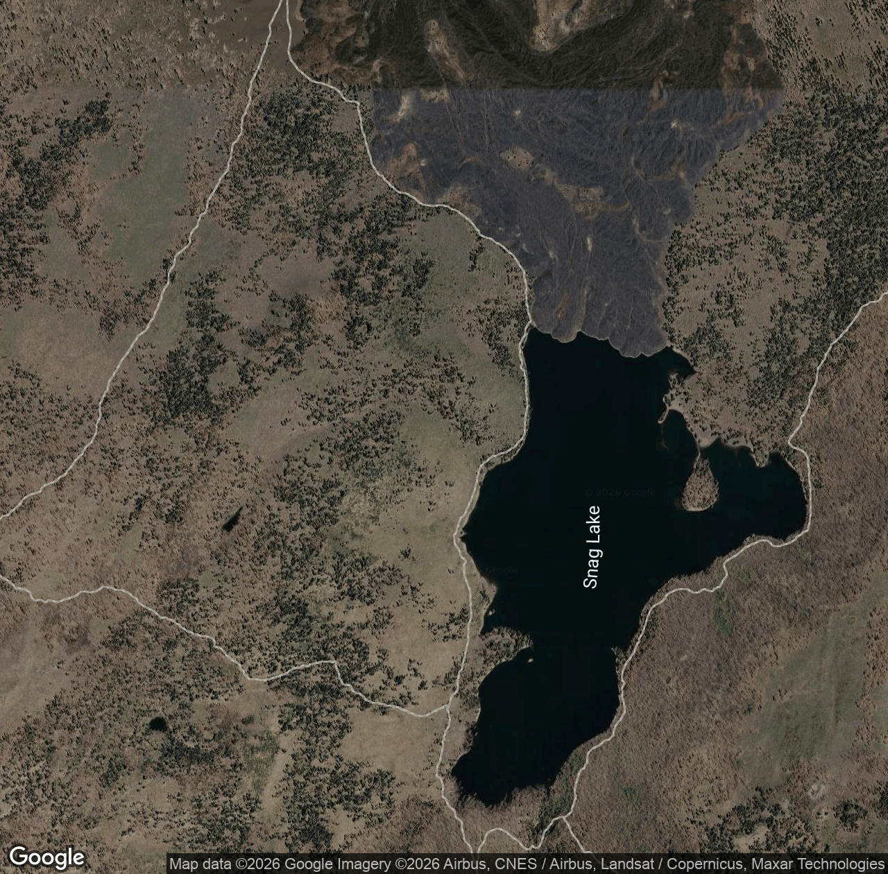 Butte Lake To Snag Lake Trail