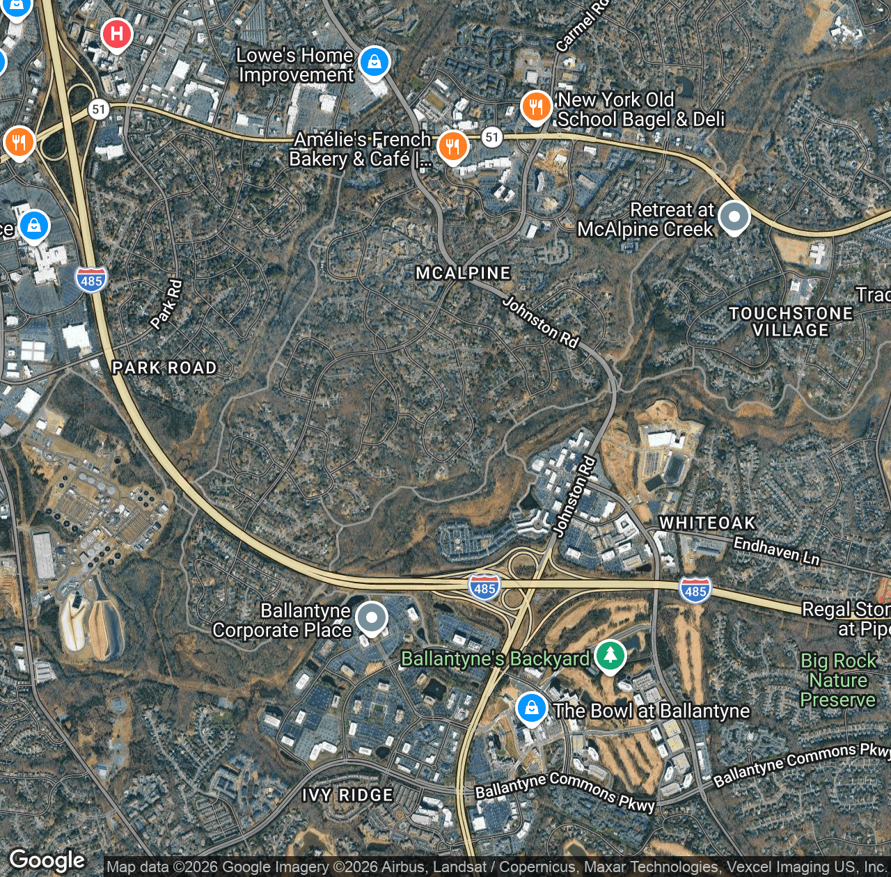 Lower McAlpine Creek Greenway