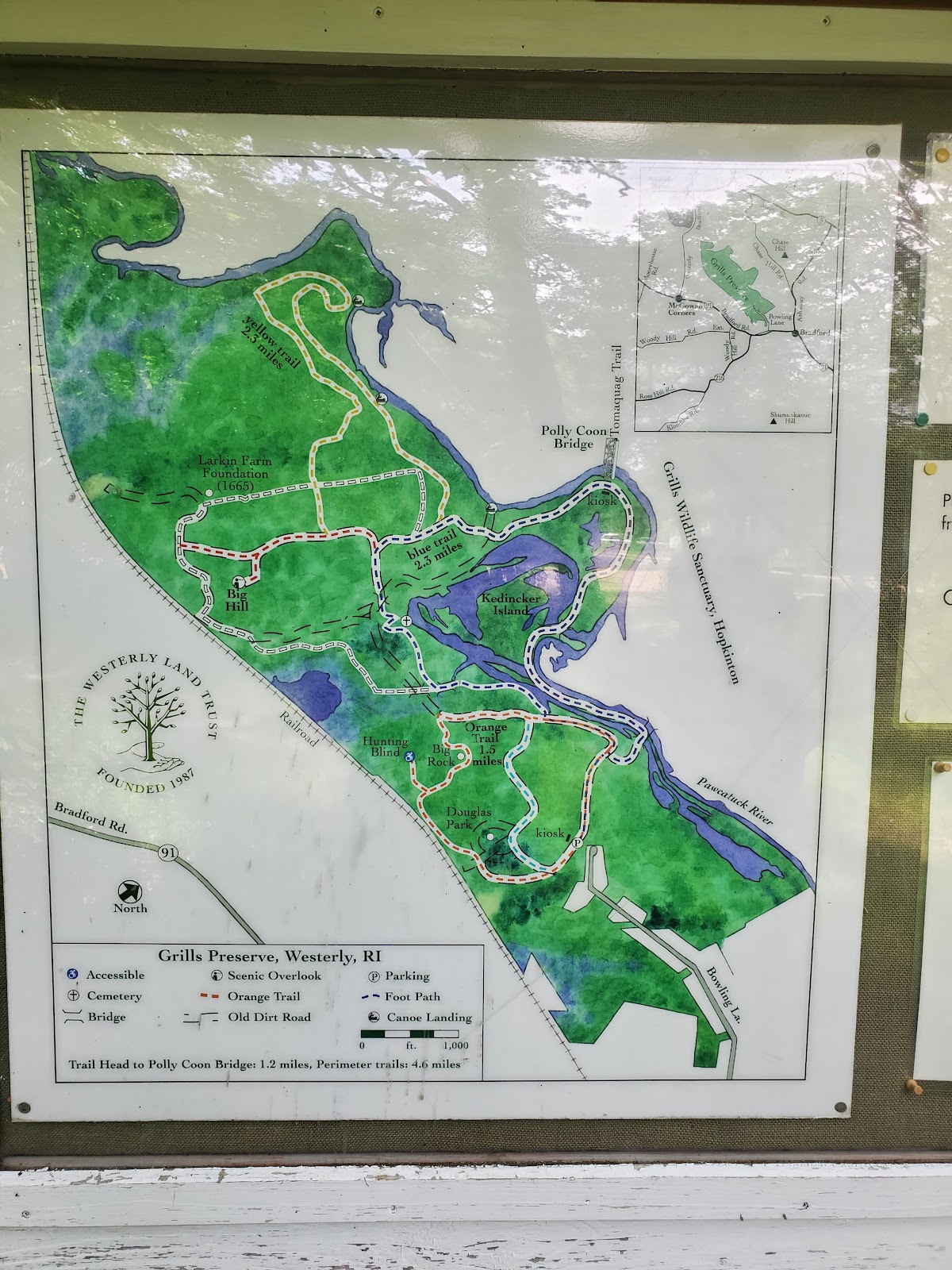 Grills Preserve Yellow Trail