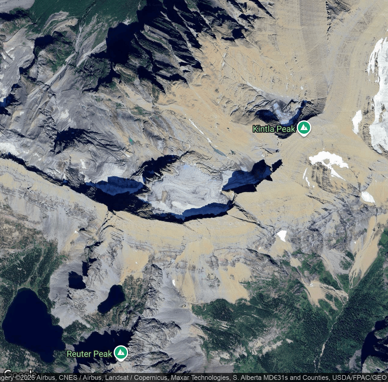 Kintla Glacier