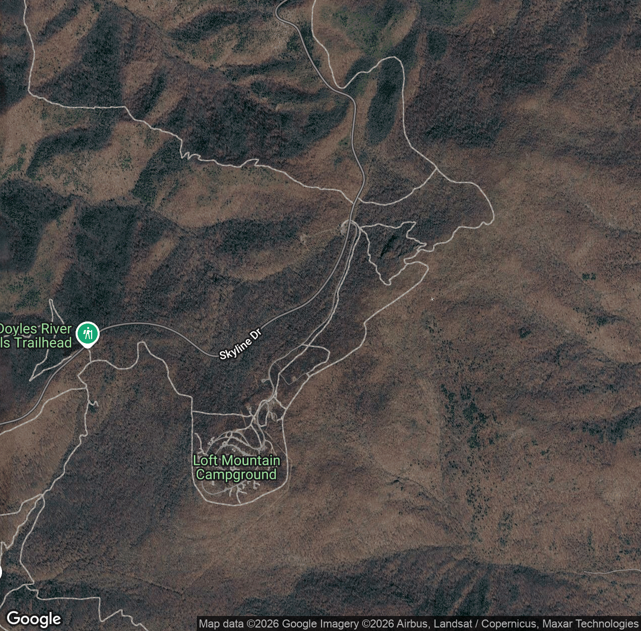 Loft Mountain Campground Trail 1
