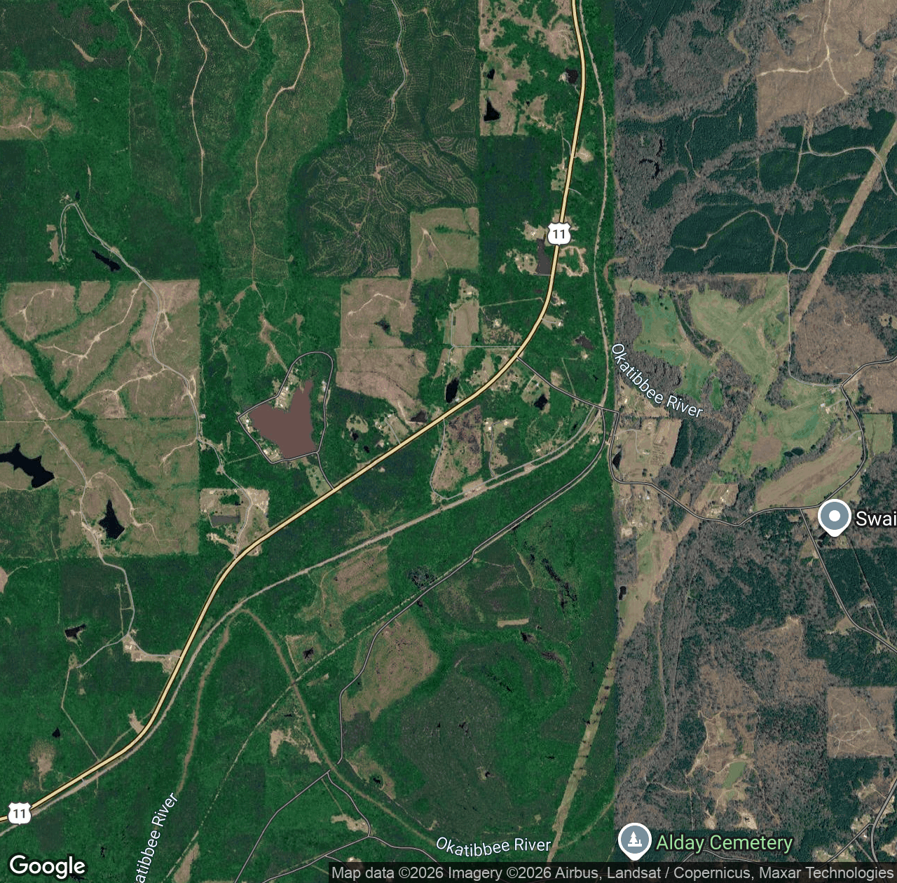 Oakatibbee Creek