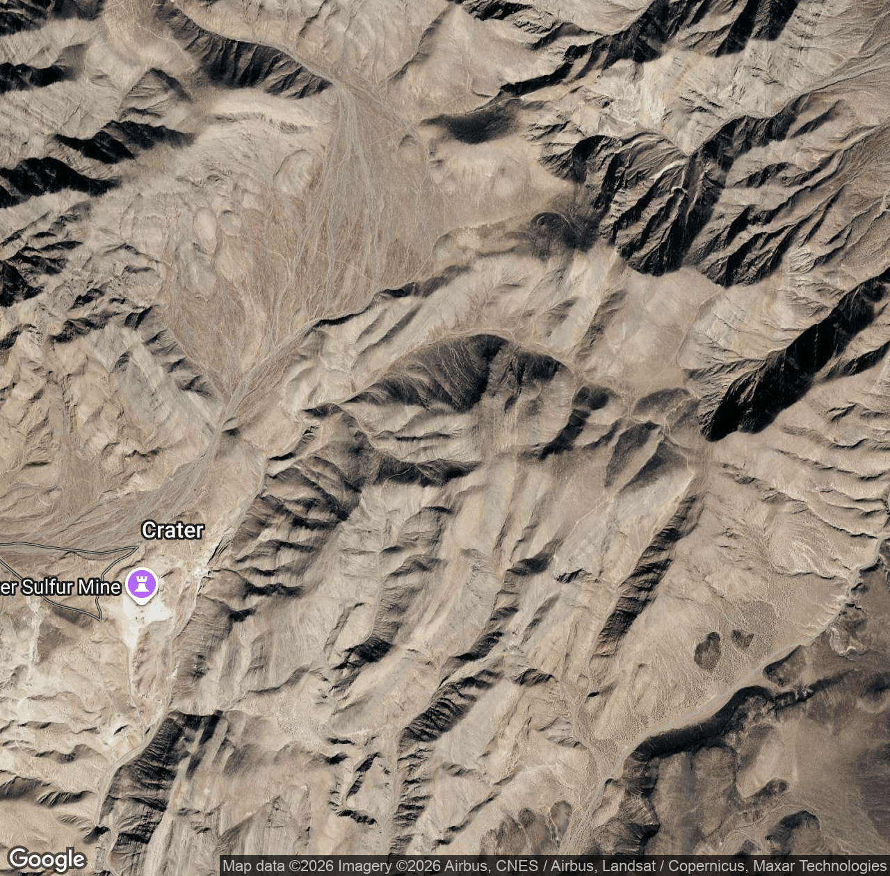 Crater Area Spurs