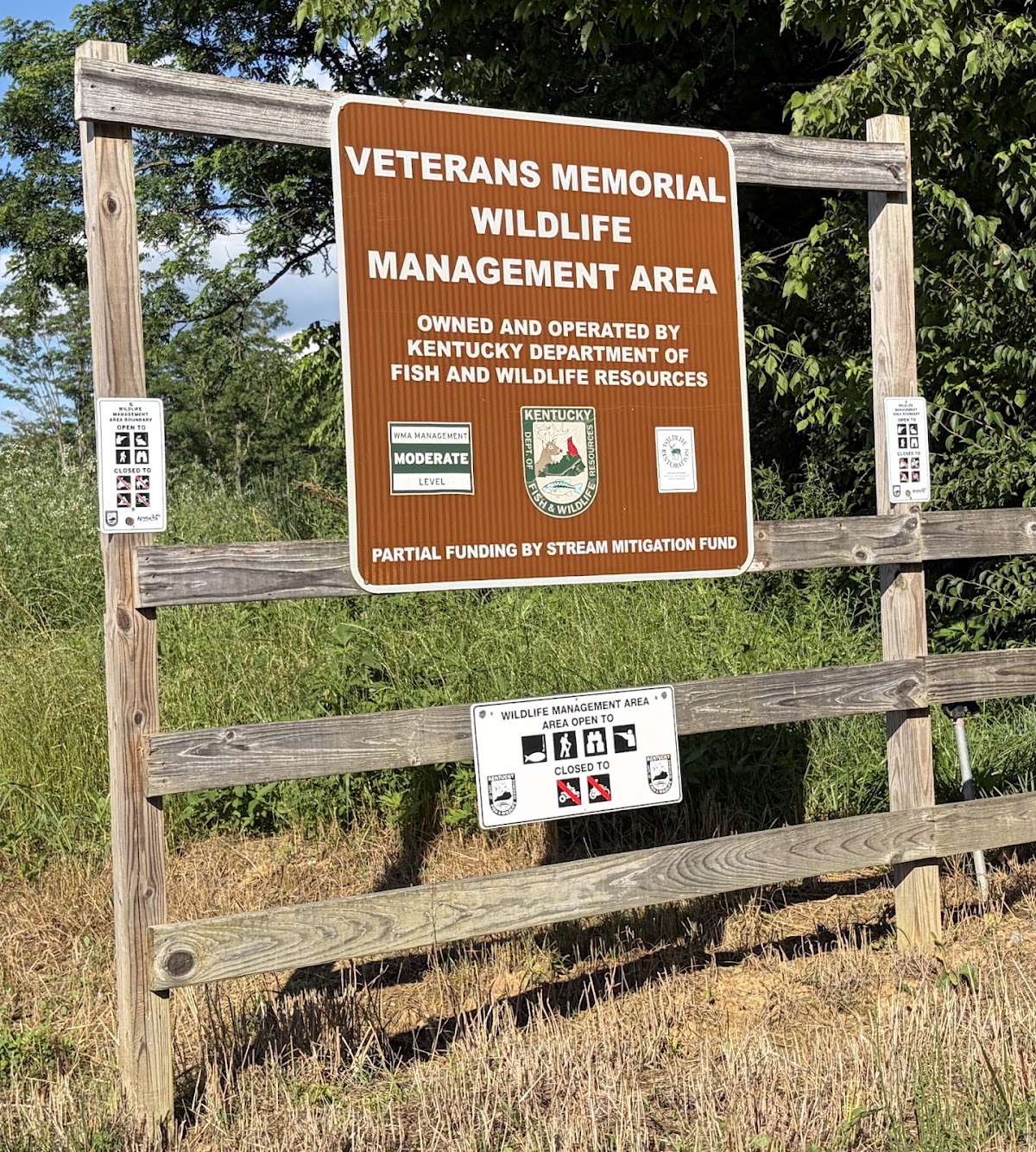 Veterans Memorial Wildlife Management Area
