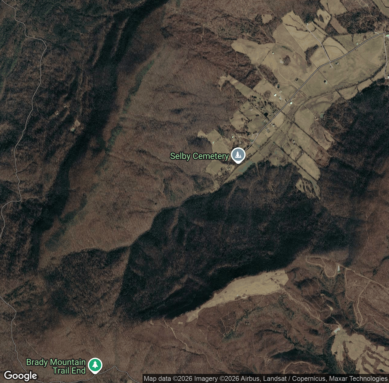 Brady Mountain Area