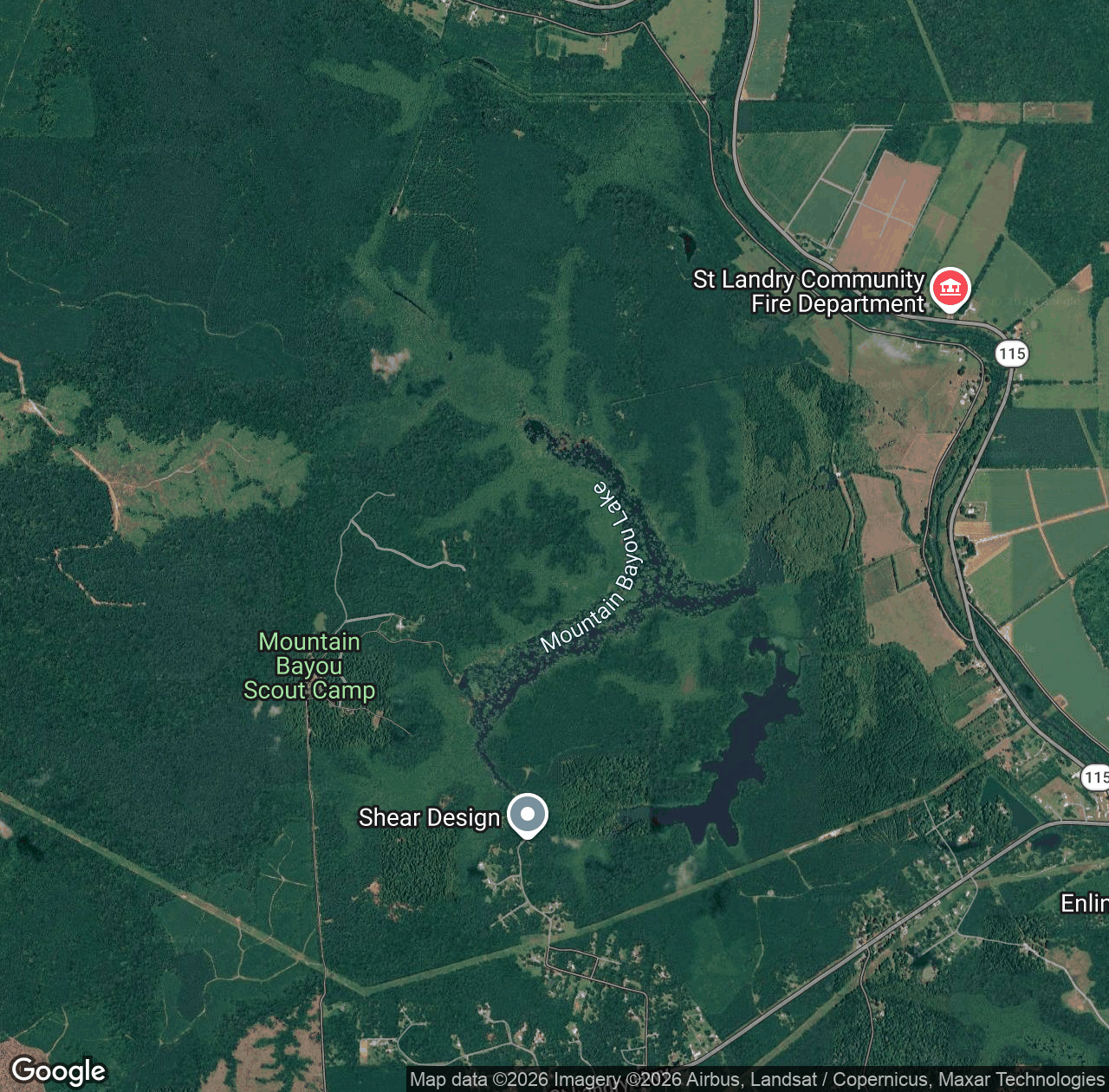 Mountain Bayou Lake
