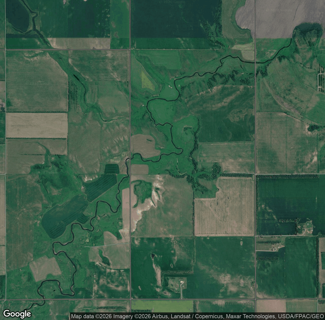 Maple River Dam Retention Area