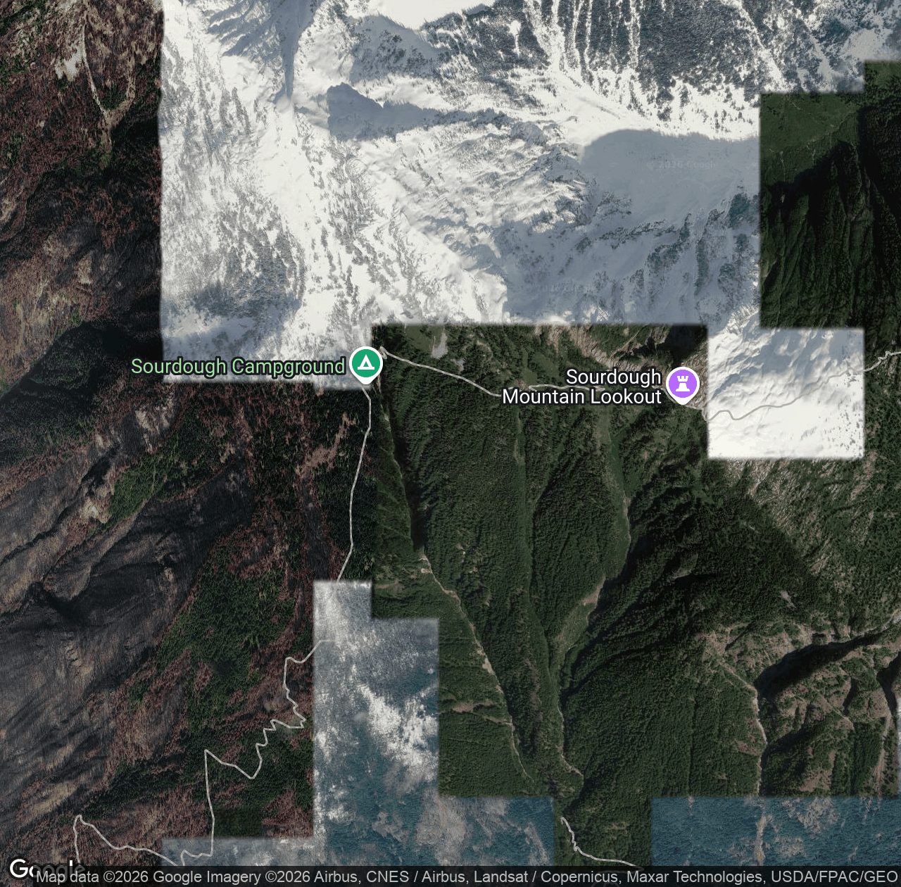 Sourdough Mountain Trail