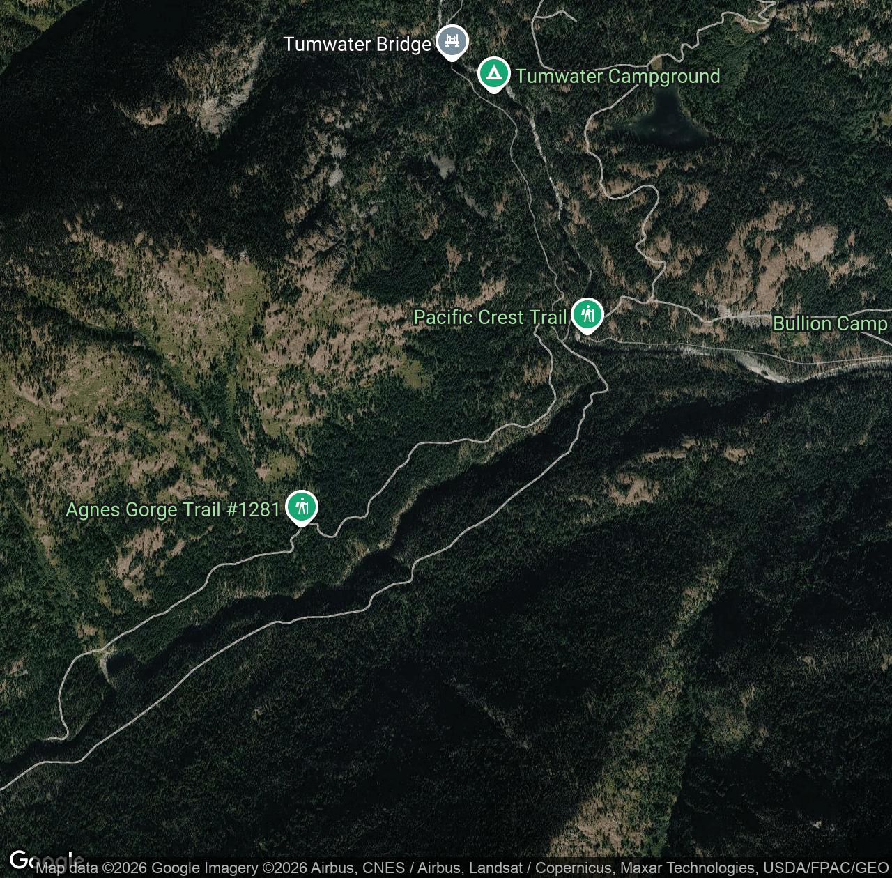 Agnes Gorge Trail