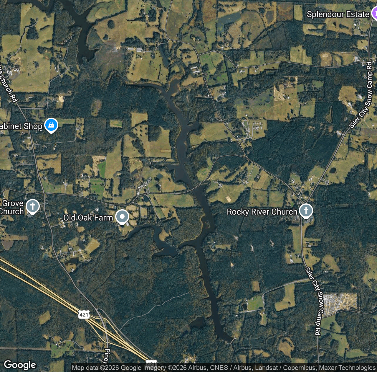 Siler City Water Supply Lake Number Three