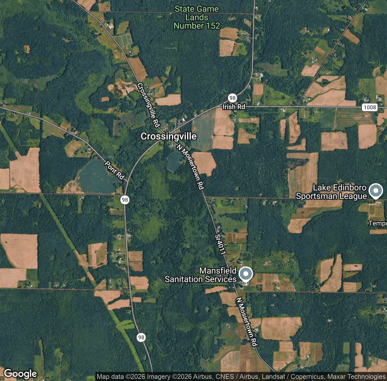 Cussewago Creek